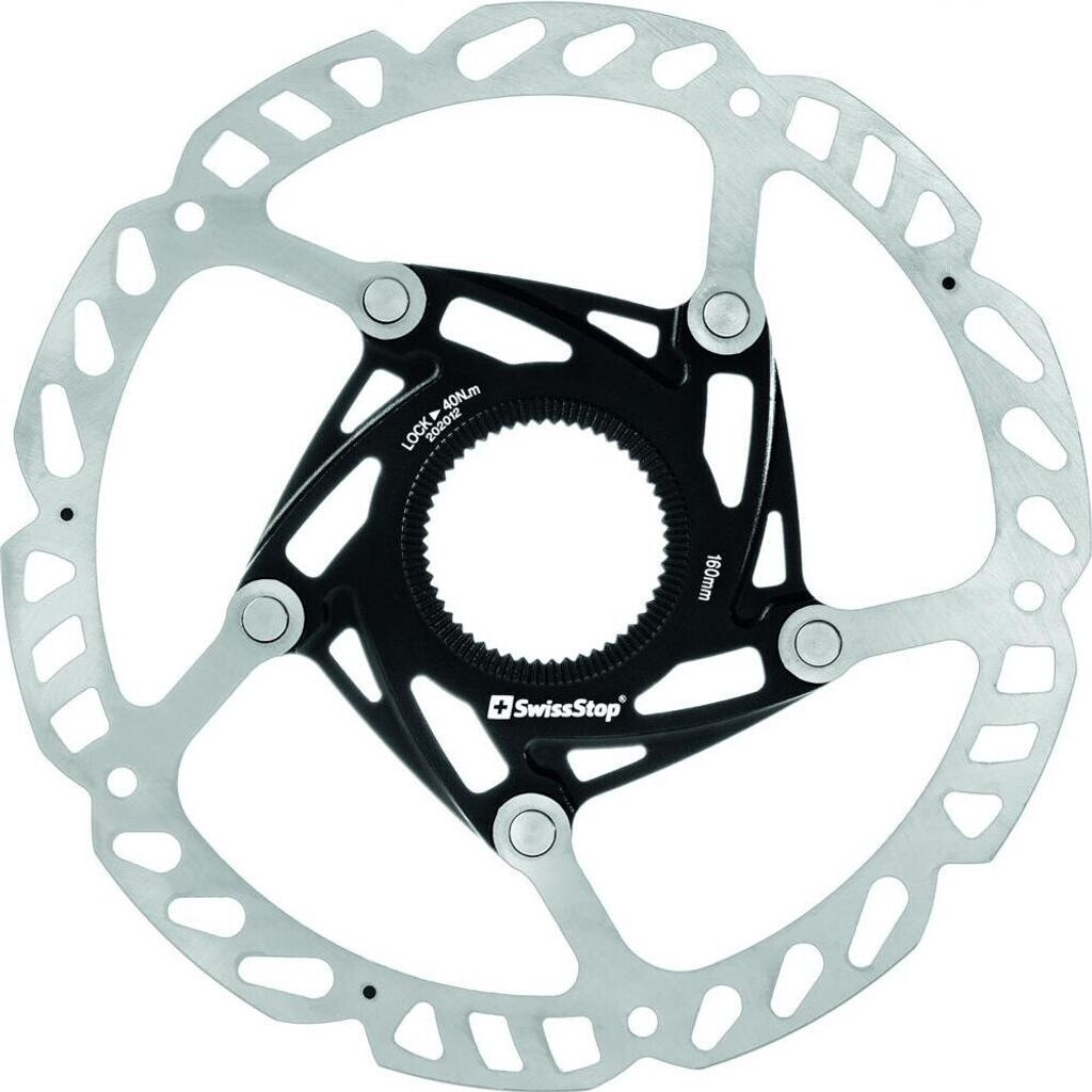 SwissStop Catalyst Race Cl Brake Disc silver 160 mm