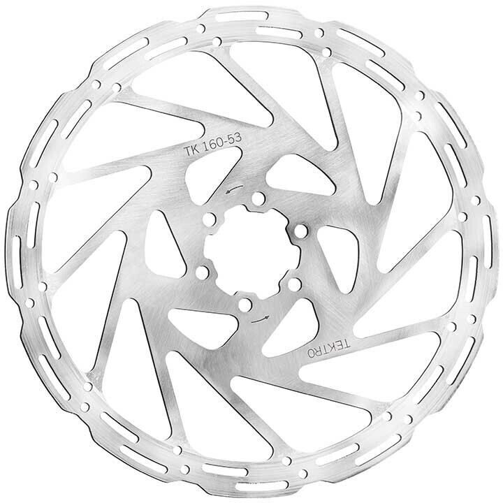 Tektro Tr53 6b Brake Disc silver 203 mm
