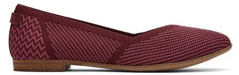 TOMS Shoes Jutti Neat Ballerinas deep burgundy Repreve Knit