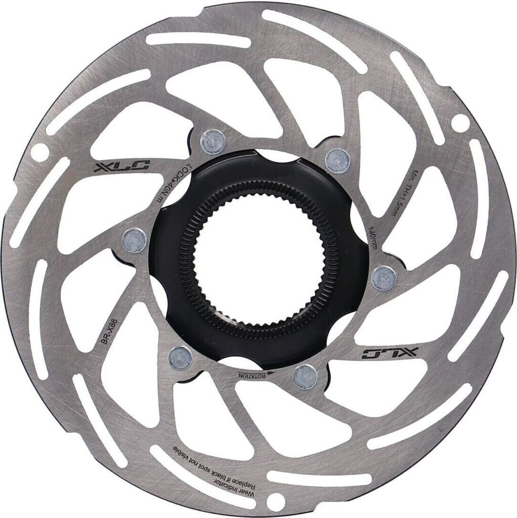 XLC Br-x86 Cl Disc Brake Disc silver 140 mm