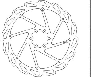 Galfer Mtb 2.0 Mm Brake Disc silver 220 mm
