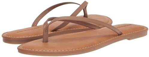 Amazon Essentials Women's Flip-Flop Dusty Rose