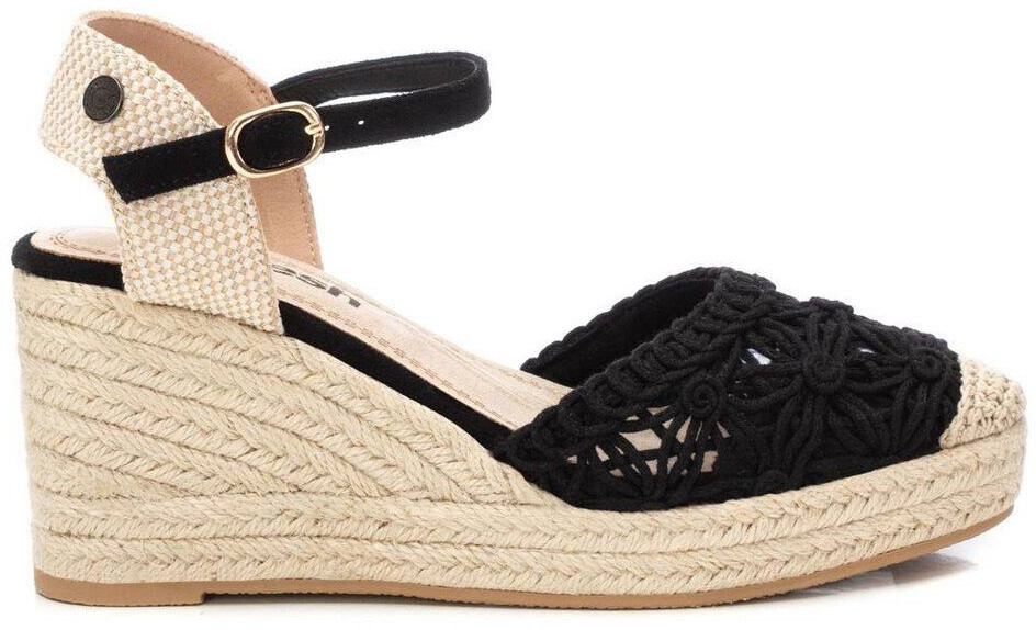 Refresh Wedge Espadrilles black