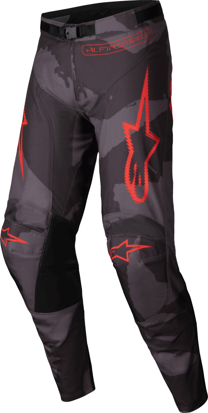Alpinestars Racer Hollow Pants grey camo/orange fluo