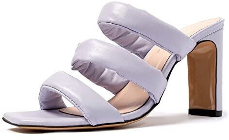 L37 Heeled Sandals A LITLLE SPACE lilac