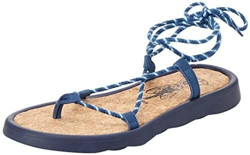 Fly London Tace874fly Flat Sandal blue