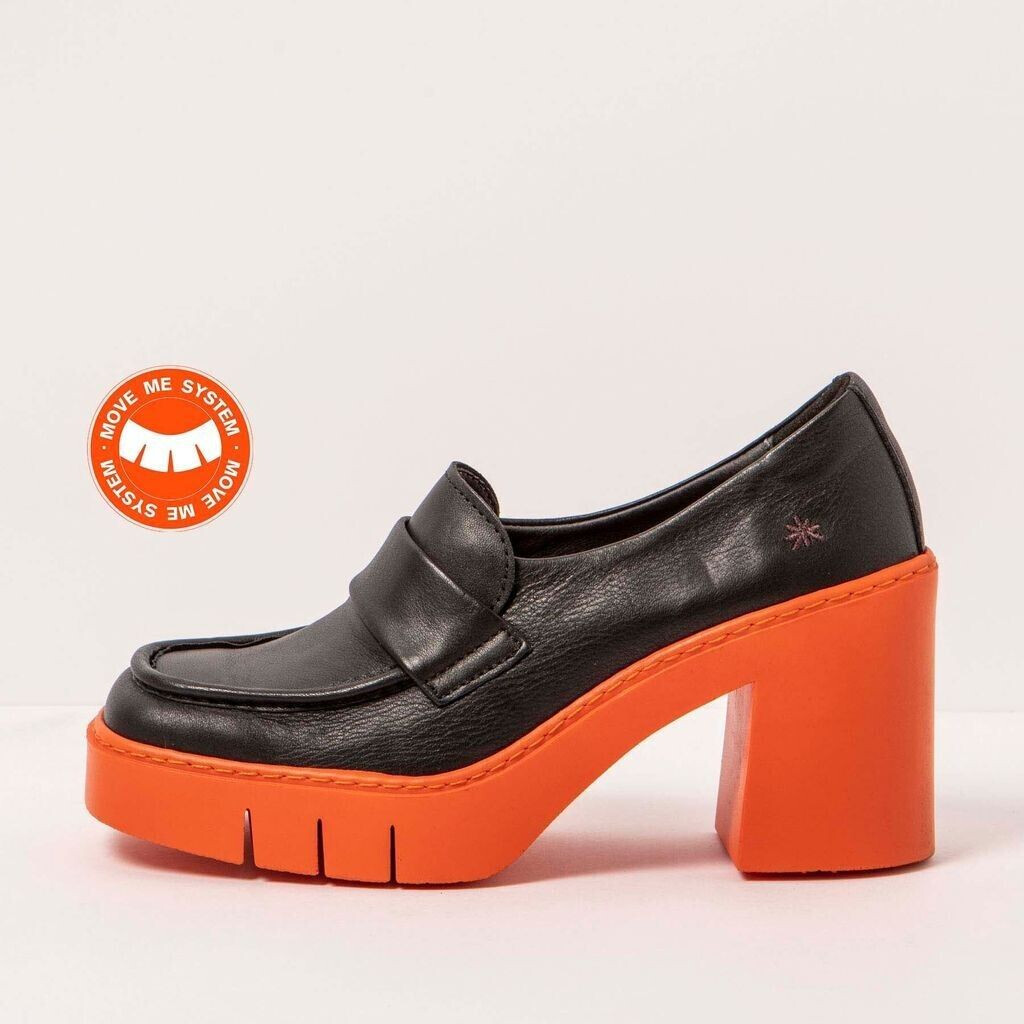 Art Mary Jane 1972 Nappa black-orange berna
