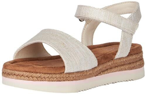 TOMS Shoes Diana Wedge Sandal natural yarn color