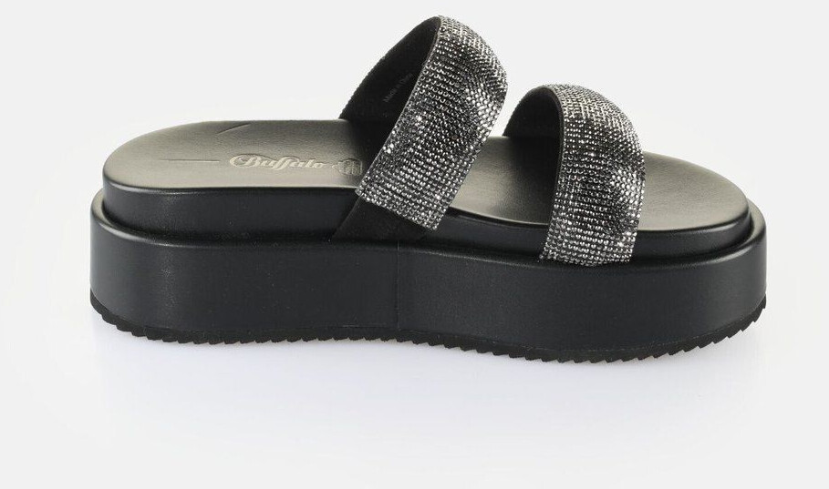 Buffalo Noa Ts Vegan Sandals black