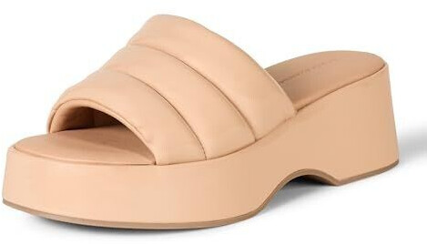 Amazon Essentials Platform Slip-On Sandal delicate pink patent leather