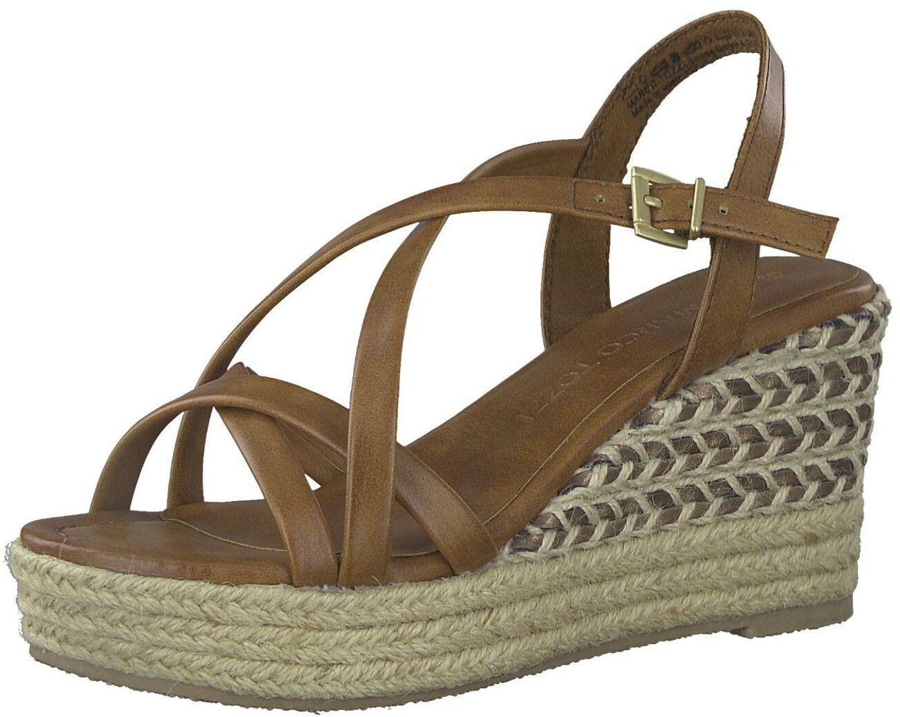 Marco tozzi sandalen cognac 2025