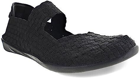 Bernie Mev Cozy Mary Jane Shoe black