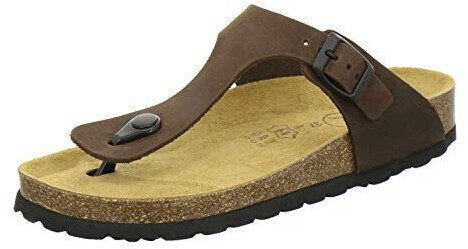 AFS Leather Flip-Flop Sandal brown mocca