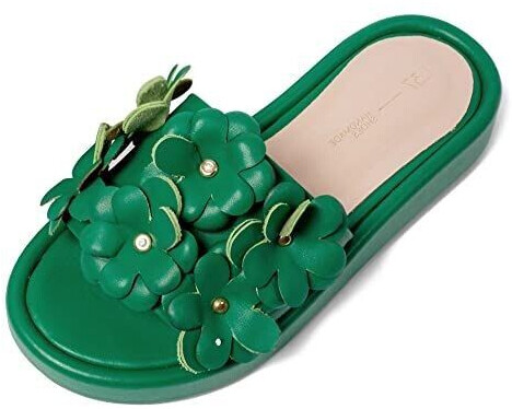 L37 Sandals FLOWER POWER green