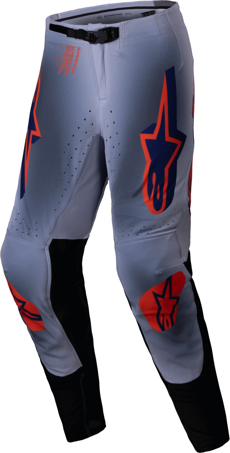 Alpinestars Supertech Lipan Pants 2025 grey/orange fluo