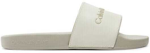 Calvin Klein Slide Instituitional Mtr YW0YW01508 Écru