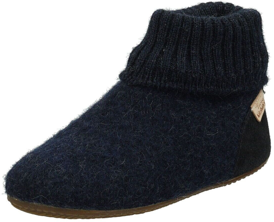 Living Kitzbühel Slippers wool night blue