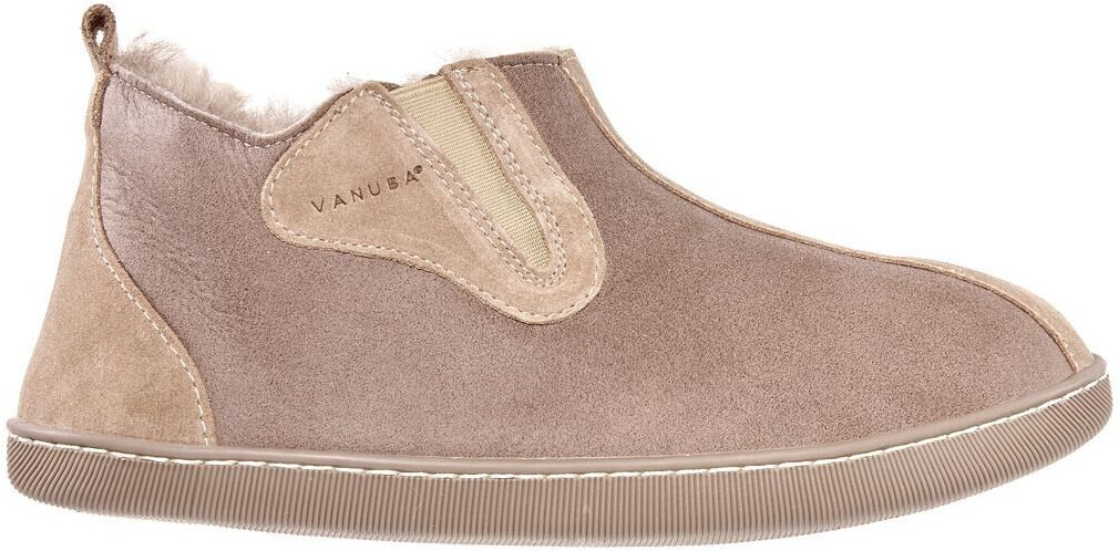 VANUBA Columbia Premium Slippers beige leather fur 36-41