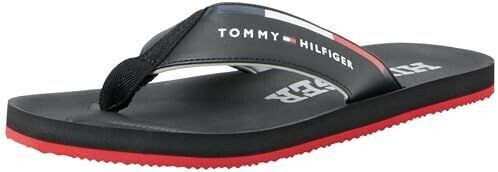 Tommy Hilfiger Flip Flops Beach Sandal with Logo black