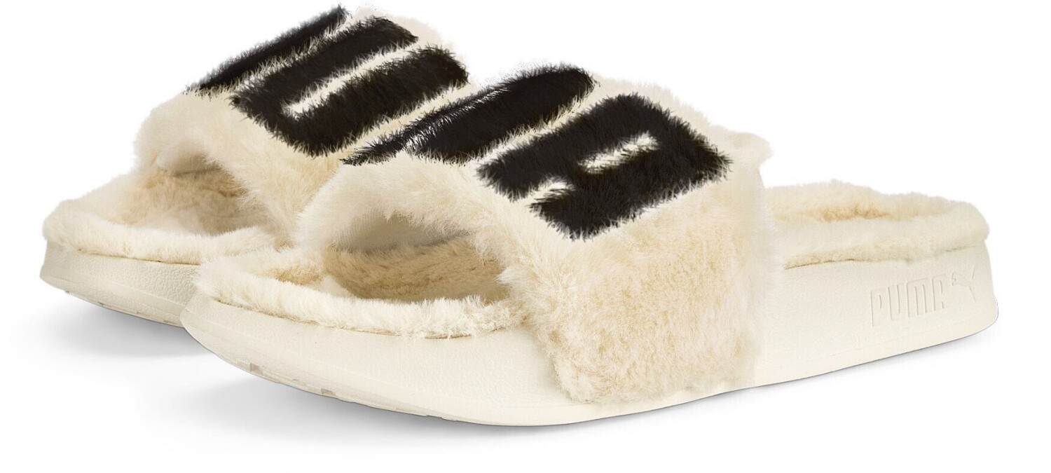 Puma Women's Slide Sandal beige black