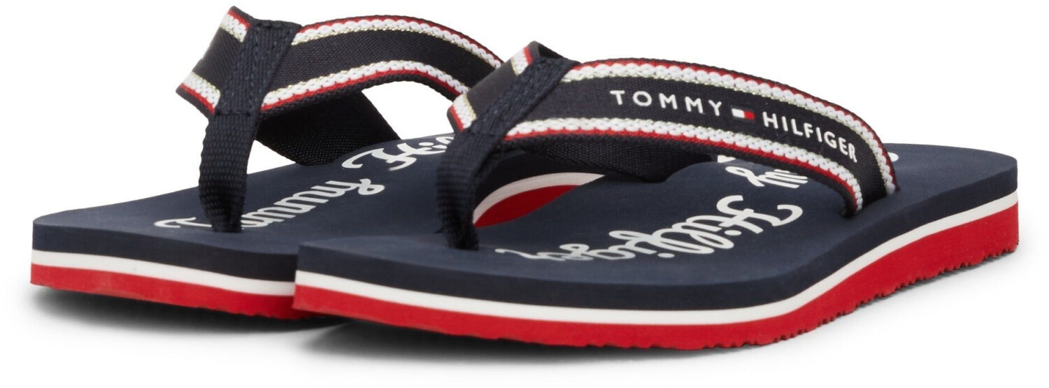 Tommy Hilfiger Flip-flops IM GRAPHIC BEACH SANDAL blue dark blue