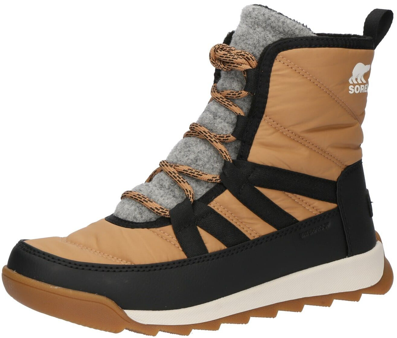 Sorel Whitney 2 Plus Lace waterproof fashion tawny buff black