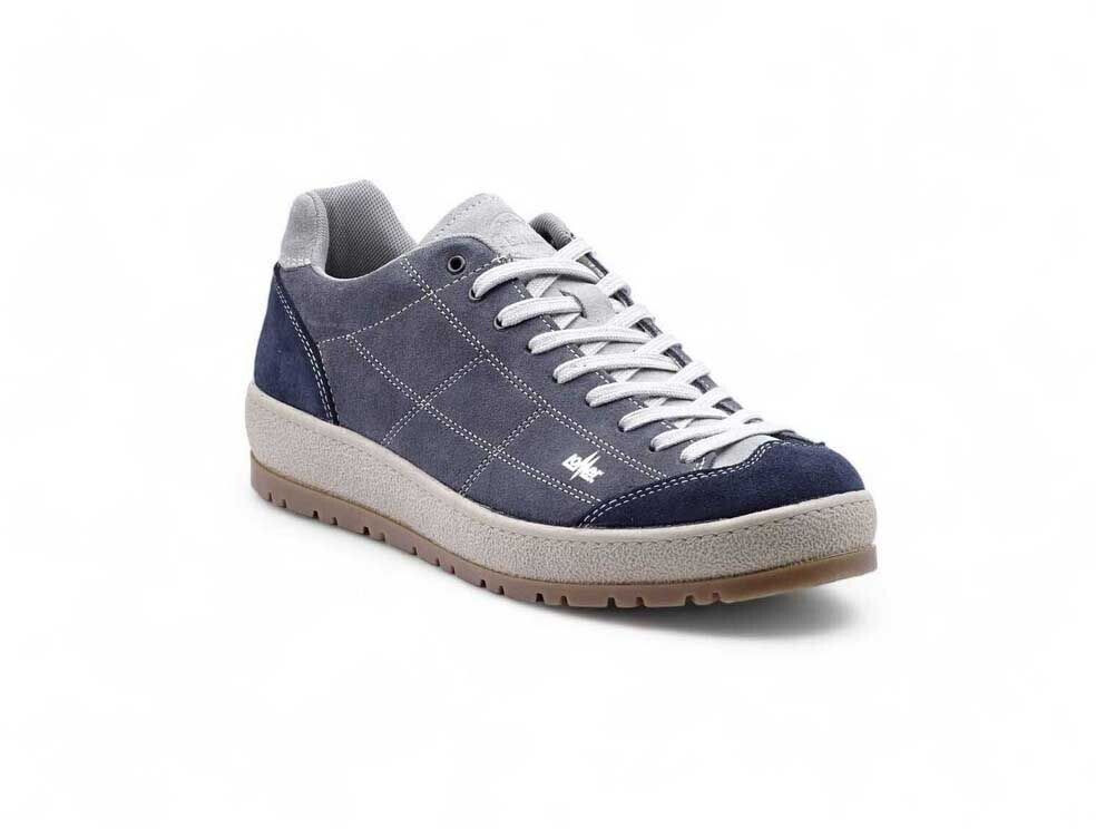 Lomer Bio Naturale Flat Hiking Shoes blue