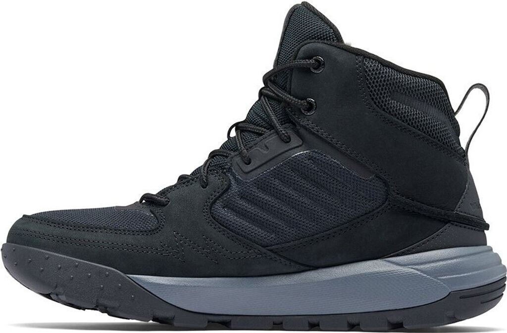 Columbia Portlander mid-high winter sneakers black ti grey steel