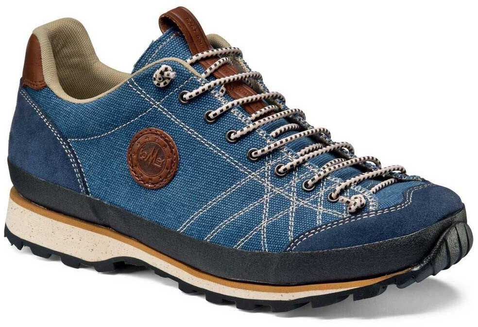 Lomer Bio Naturale Canvas Hiking Shoes blue