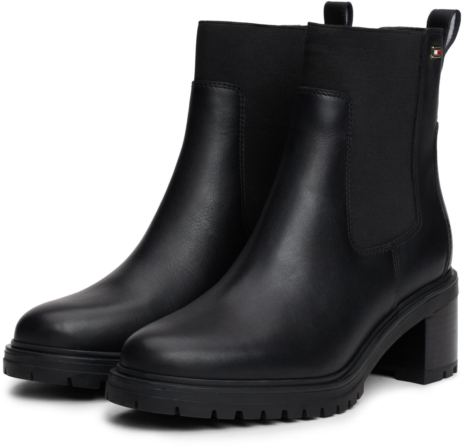 Tommy Hilfiger Chelseaboots FLAG MID HEEL LEATHER CHELSEA black 55244267-39
