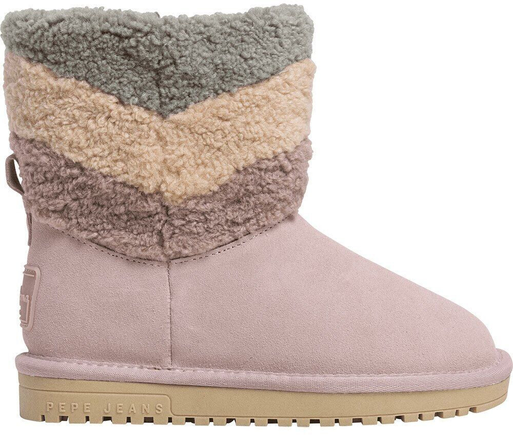 Pepe Jeans Diss Fur Booties pink