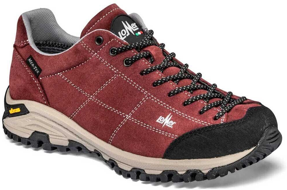 Lomer Maipos Suede Mtx hiking shoes red