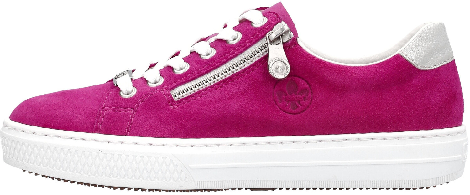 Rieker Leather MemoSoft Sneaker with zipper L59L1