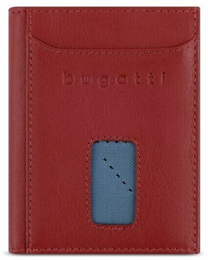 Bugatti Secure Slim Wallet (491485) red