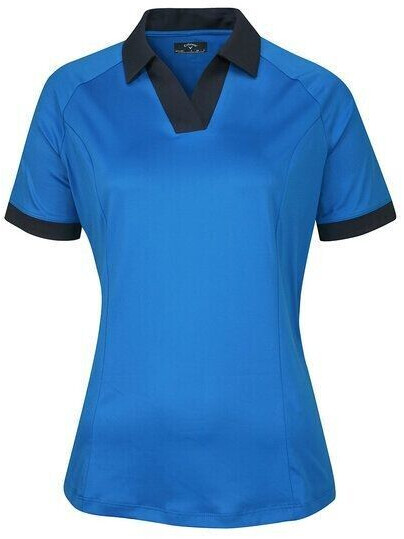 Callaway V-Neck Colorblock Half Sleeve Polo cobalt 100000364014