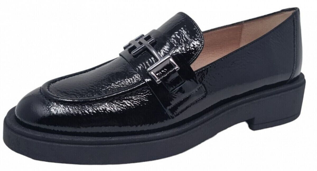 Hispanitas Brooklyn Moccasins CHI243614 Cervo Black