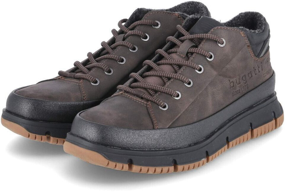 Bugatti Half Shoes Winter Shoes brown textile-synthetic mix