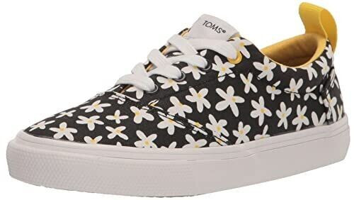 TOMS Shoes Alpargata Fenix Lace Up Sneaker black sun daisy