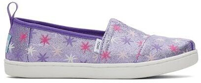 TOMS Shoes Classic Alpargata Flat Slipper wild orchid star burst twill