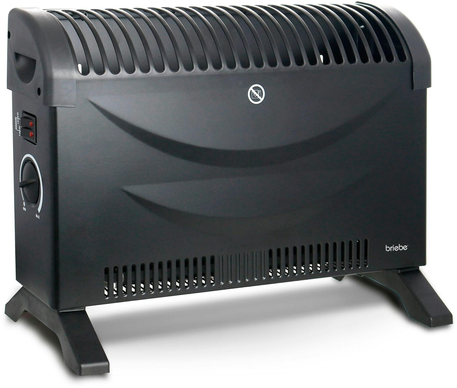 Briebe Convector 2000 W black