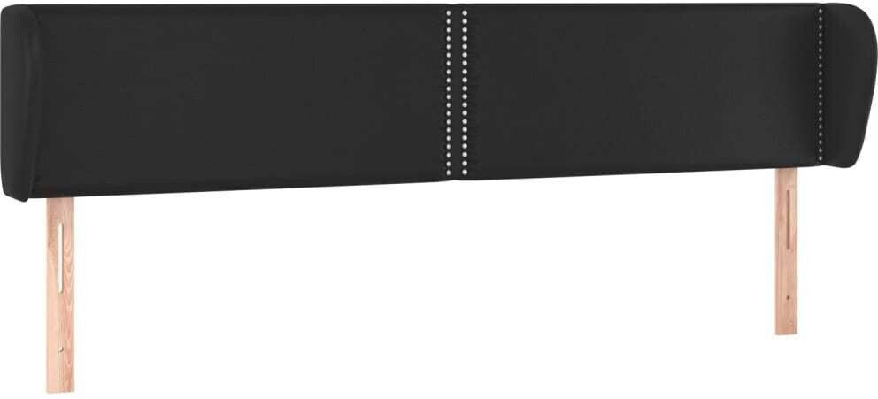 vidaXL Headboard with ears 203x23x78/88cm artificial leather (3117112)
