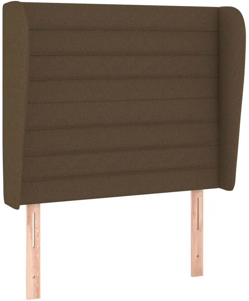 vidaXL Headboard with ears 83x23x118/128cm fabric (3118073)