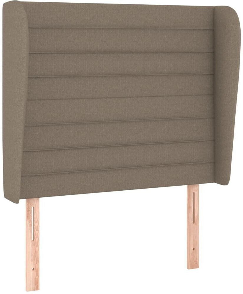 vidaXL Headboard with ears 83x23x118/128cm fabric (3118074)