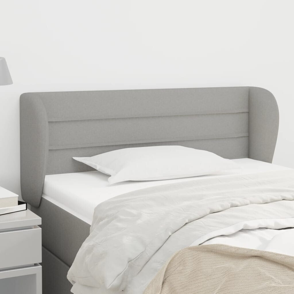 vidaXL Headboard with ears 83x23x78/88cm fabric (3117263)