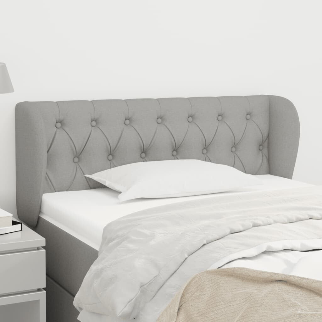 vidaXL Headboard with ears 83x23x78/88cm fabric (3117454)