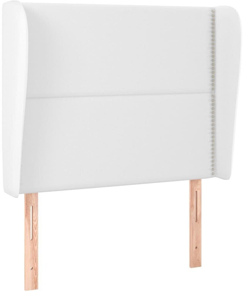 vidaXL Headboard with ears 93x23x118/128cm artificial leather (3117895)