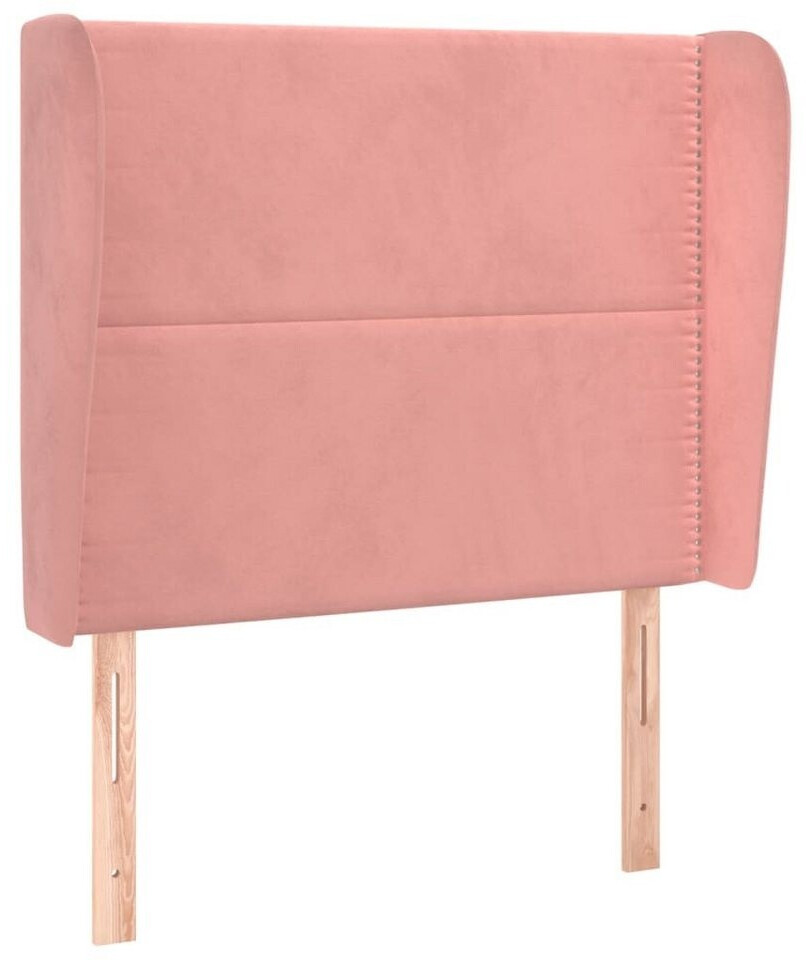 vidaXL Headboard with ears 93x23x118/128cm velvet (3117857)