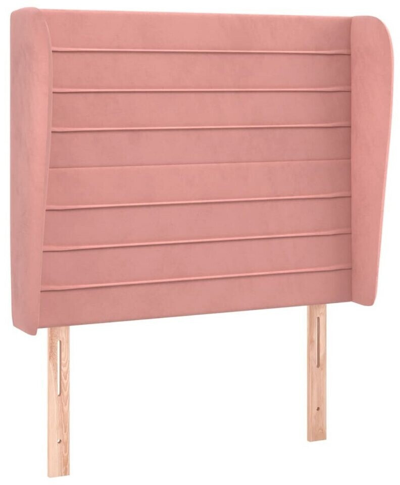 vidaXL Headboard with ears 93x23x118/128cm velvet (3118137)