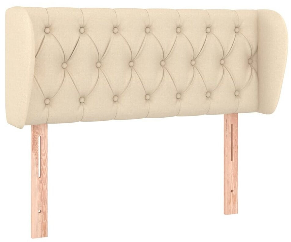 vidaXL Headboard with ears 93x23x78/88cm fabric (3117467)