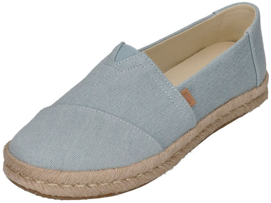 TOMS Shoes Alpargata Rope Classic Flat Slipper blue